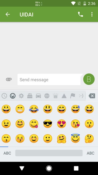 Android O emojis