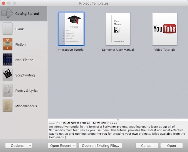 mac good reference app for scrivener and word