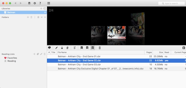 free comic book reader for mac os x