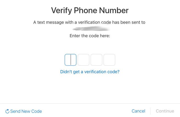 verifcation code