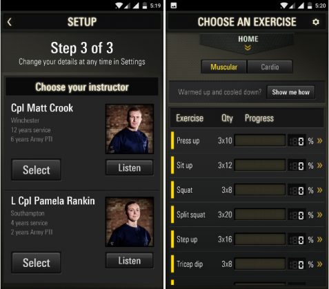 what is the best workout app for android