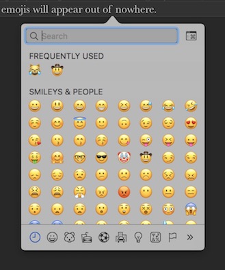 5. emojis