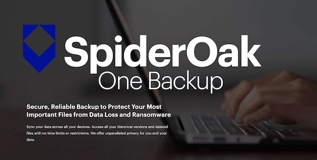 7. SpiderOak One - A Reliable Cloud Storage Service for Business Users