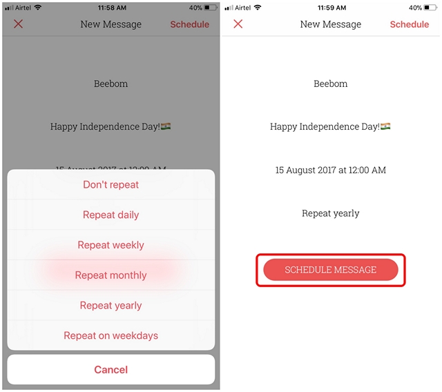 How to Schedule Text Messages on iPhone