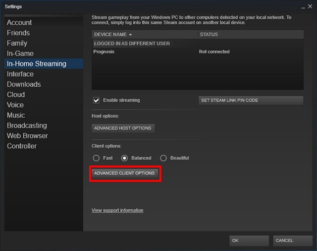 Oyun Akışı için Steam Ev İçi Akış Nasıl Kullanılır