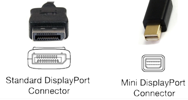 DisplayPort Connector Types