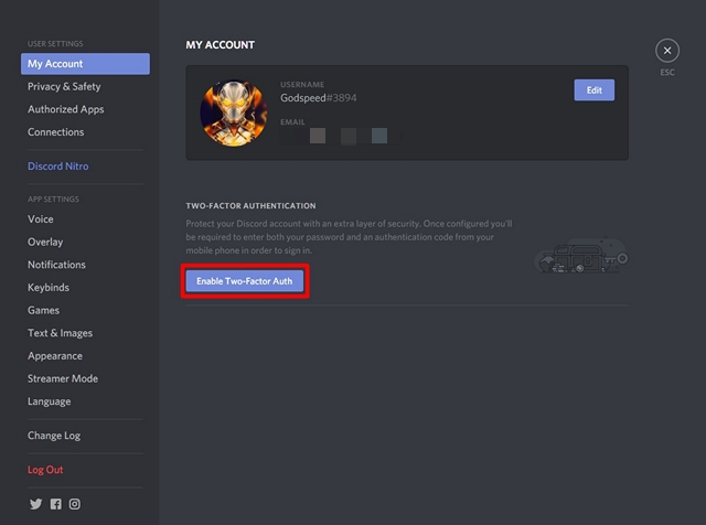 Discord Sunucunuzda İki Faktörlü Kimlik Doğrulamayı Etkinleştirme