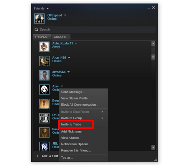 How to Trade Items With Your Friends on Steam