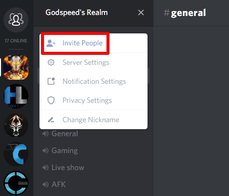 How to create Discord server and invite friends