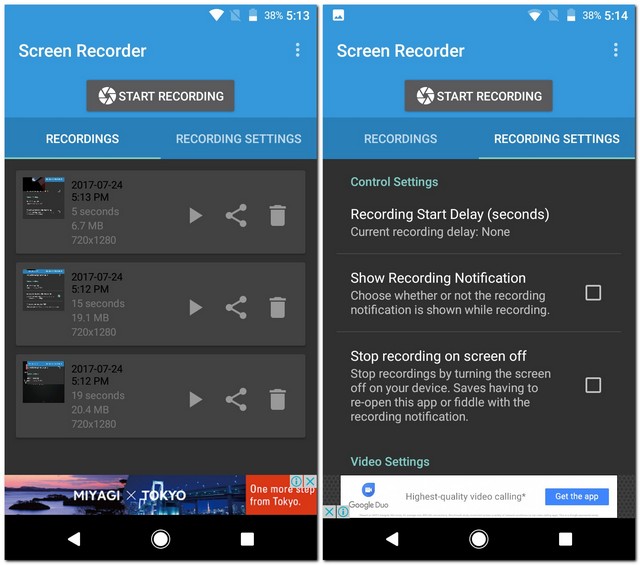 best screen recorder app for android 2019