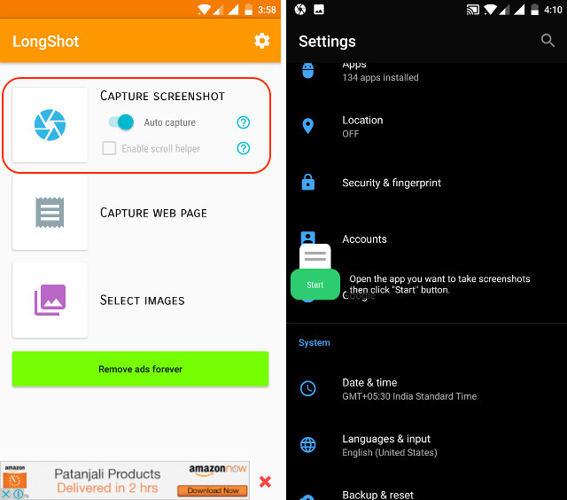 How to Take Scrolling Screenshots on Any Android Device | Beebom