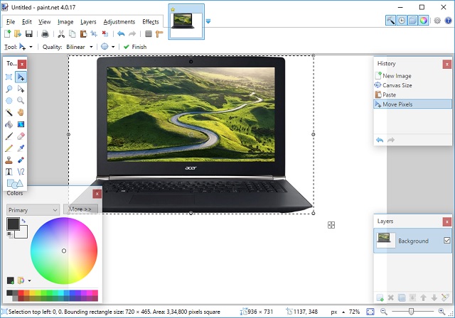 Paint.NET 5.0.9 for apple download free