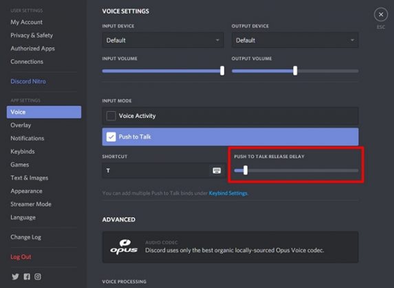 discord push to talk stopped working