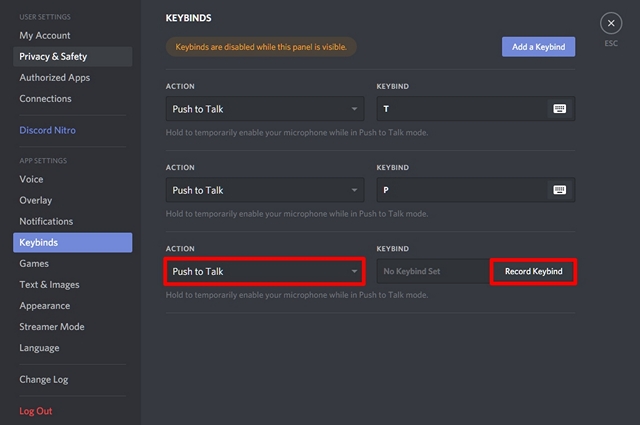 How to Enable the Push To Talk Feature in Discord