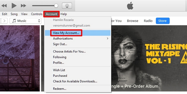 How to Deauthorize A Computer in iTunes