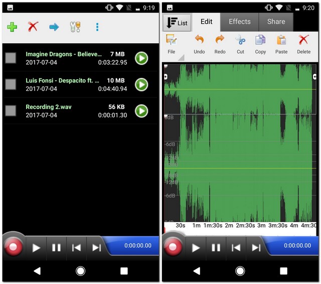 edit audio on ipad