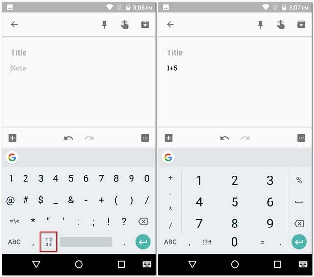 Dial Pad in Gboard