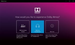 Как установить dolby atmos на windows 10