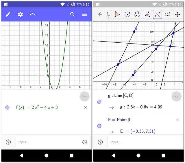 GeoGebra Graphing Calculator