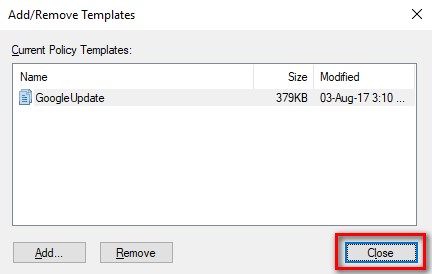 Remove add on. Remove add on