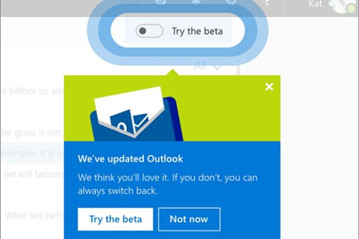 How to Try Outlook.com Beta Version (Guide)