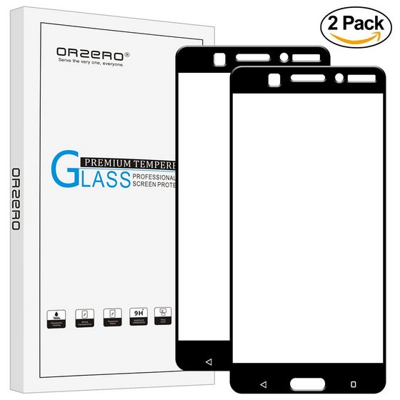 Orzero Tempered Glass Screen Protector for Nokia 6