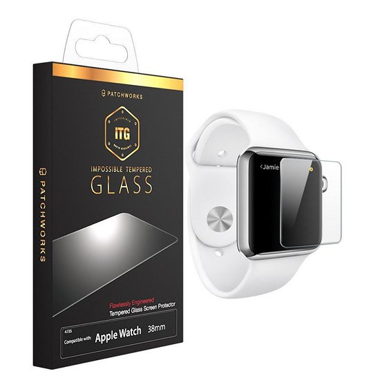 Patchworks ITG Plus Apple Watch Tempered Glass Screen Protector