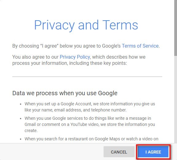 Privacy and Terms