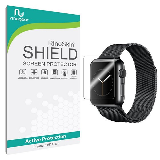 RinoGear Clear Shield Screen Protector For Apple Watch