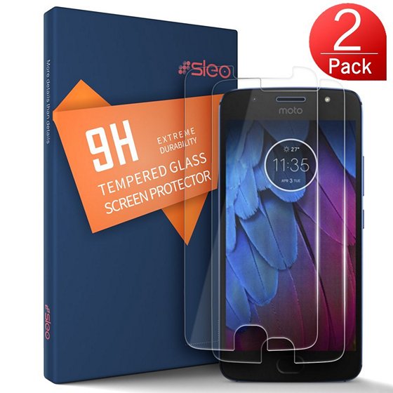 SLEO Moto G5S Plus Tempered Glass Screen Protector