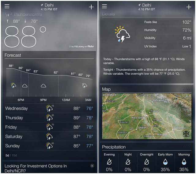 Top 8 AccuWeather Alternatives for iOS You Can Use