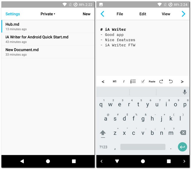 instal the last version for android iA Writer