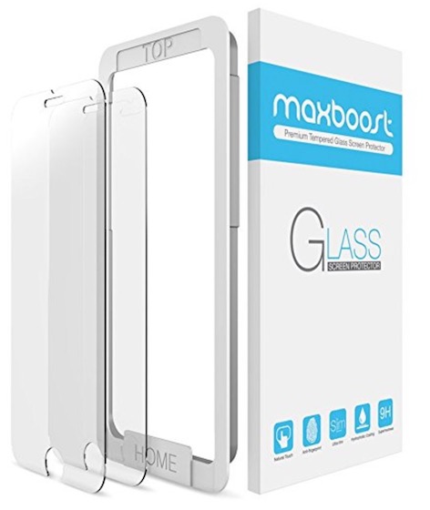 2. Maxboost iPhone 8 Screen Protector