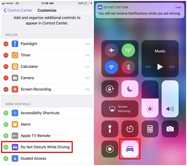 How to Enable Do Not Disturb While Driving in iOS 11 | Beebom