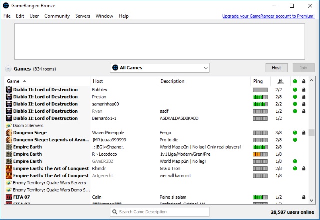 gameranger firewall problem