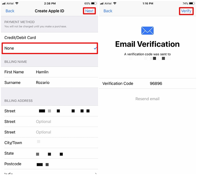 How to Create An Apple ID Without Credit Card - 4