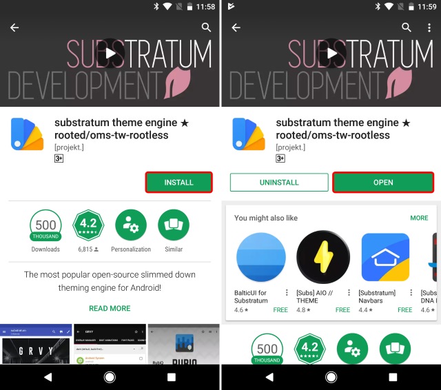 Install Substratum