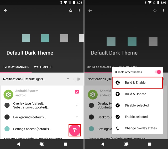 Installing Substratum Theme