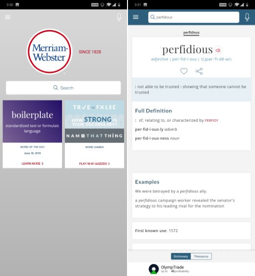 Merriem Webster