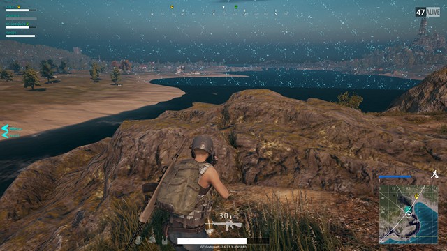 PUBG Blue Circle