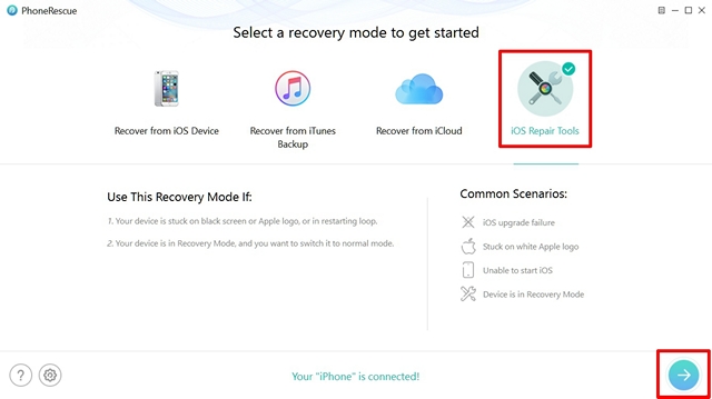 PhoneRescue - iOS Repair Tools