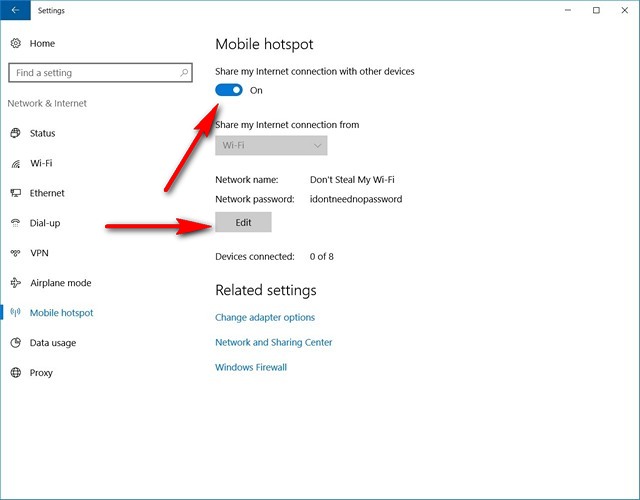 WiFi HotSpot (Soft AP) - Microsoft Apps