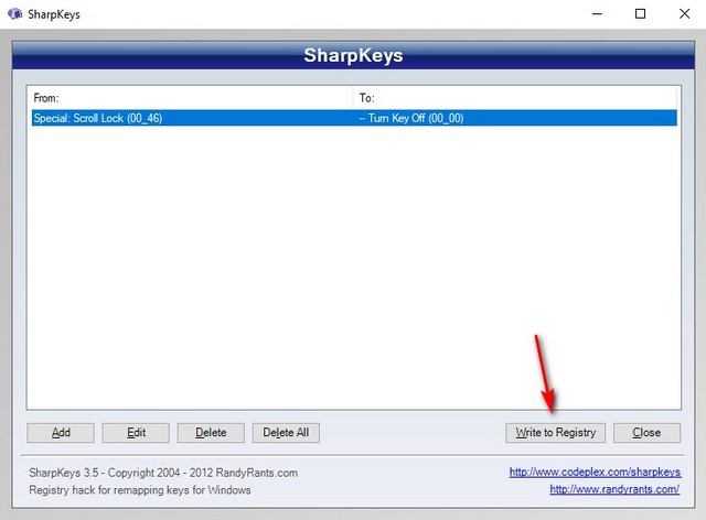 sheepshaver key remap