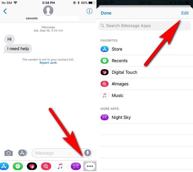 How to Hide App Icons in iMessage on iOS 11