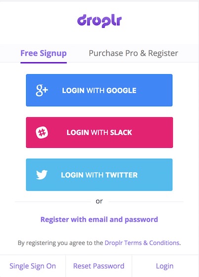 register