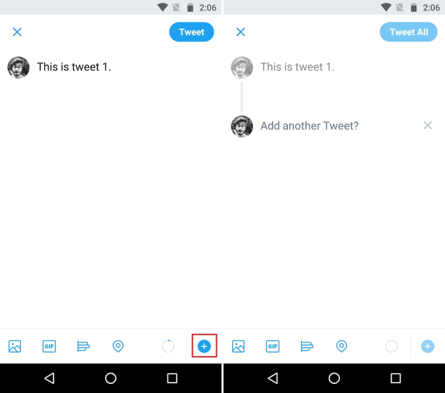 Add Tweets