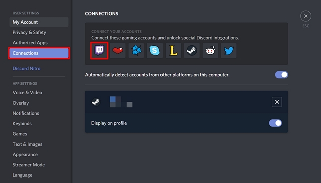 How to Connect your Twitch to Discord