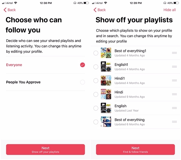 Create Apple Music Profile - 3