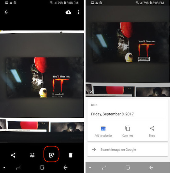 Enabling Google Lens step - 6