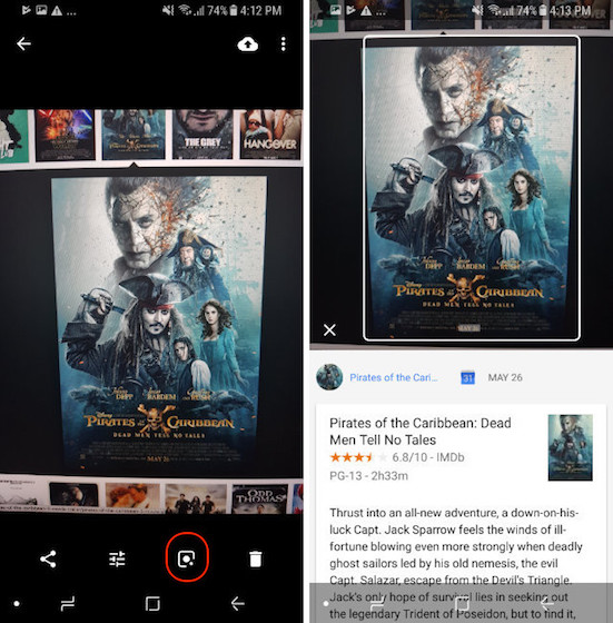 Enabling Google Lens